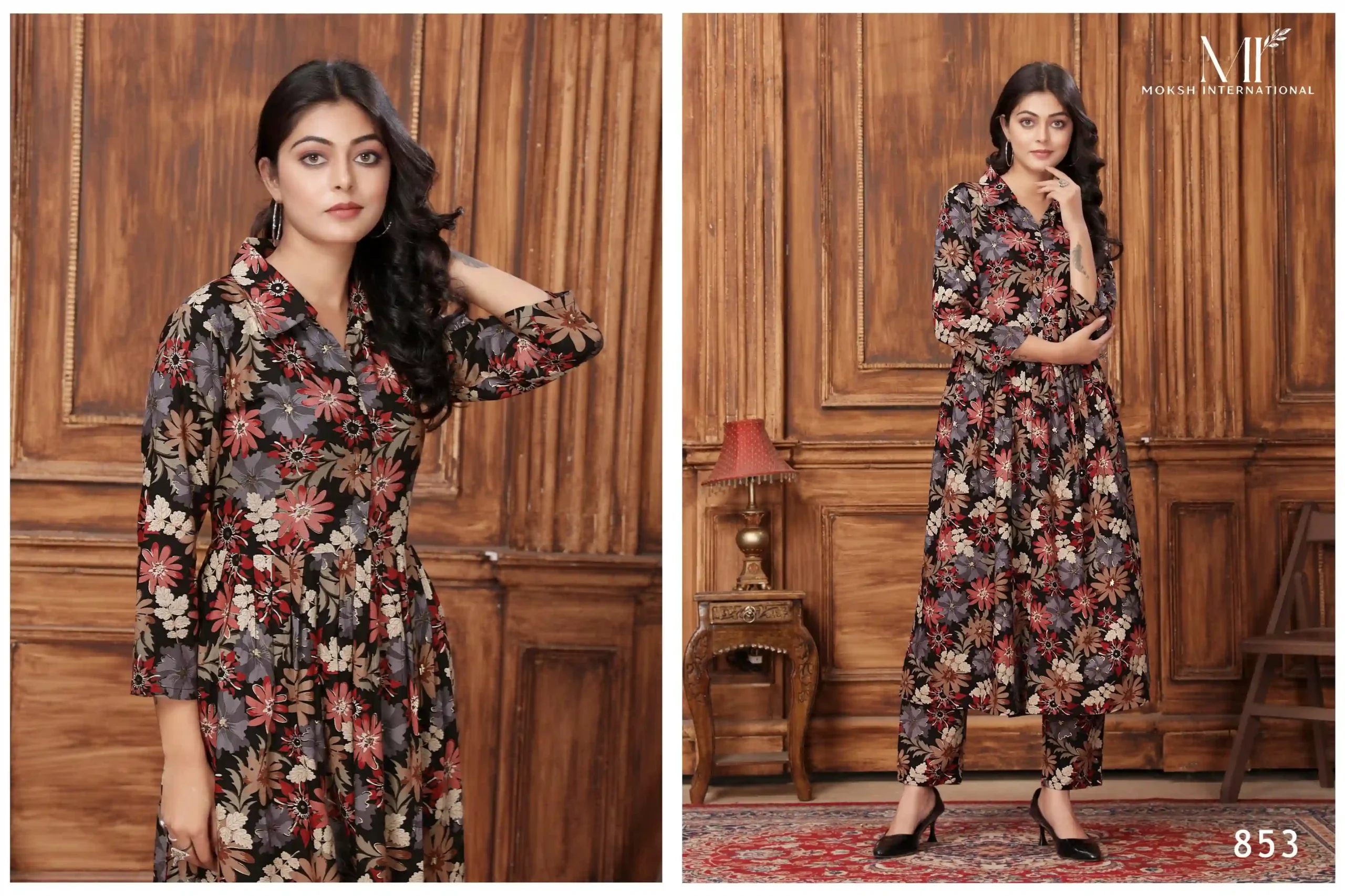 Moksh Co-Ord Set Wow Vol 2 Premium Rayon Export Quality Wholesale Co-Ord Set Catalog — Wholesale Kurtis, MPA wholesale from Surat - Gallery Image 3